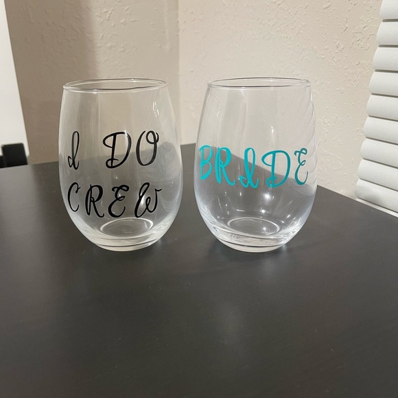 Hand made customizable wine glasses. - Picture 4 of 4